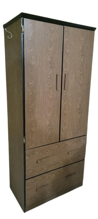 2-Door Wardrobe With 2 Drawers (High Water Resistance) Limited Edition