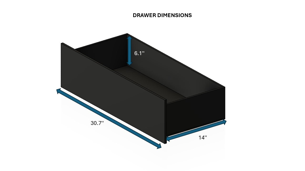 WATERPROOF 5-CHEST OF DRAWERS