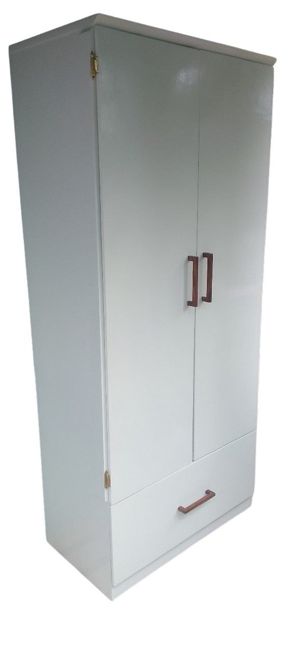 2-DOOR WARDROBE WITH 1 DRAWER