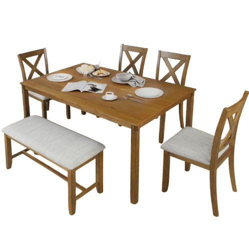 6 Person Durable Dining Set For Homes