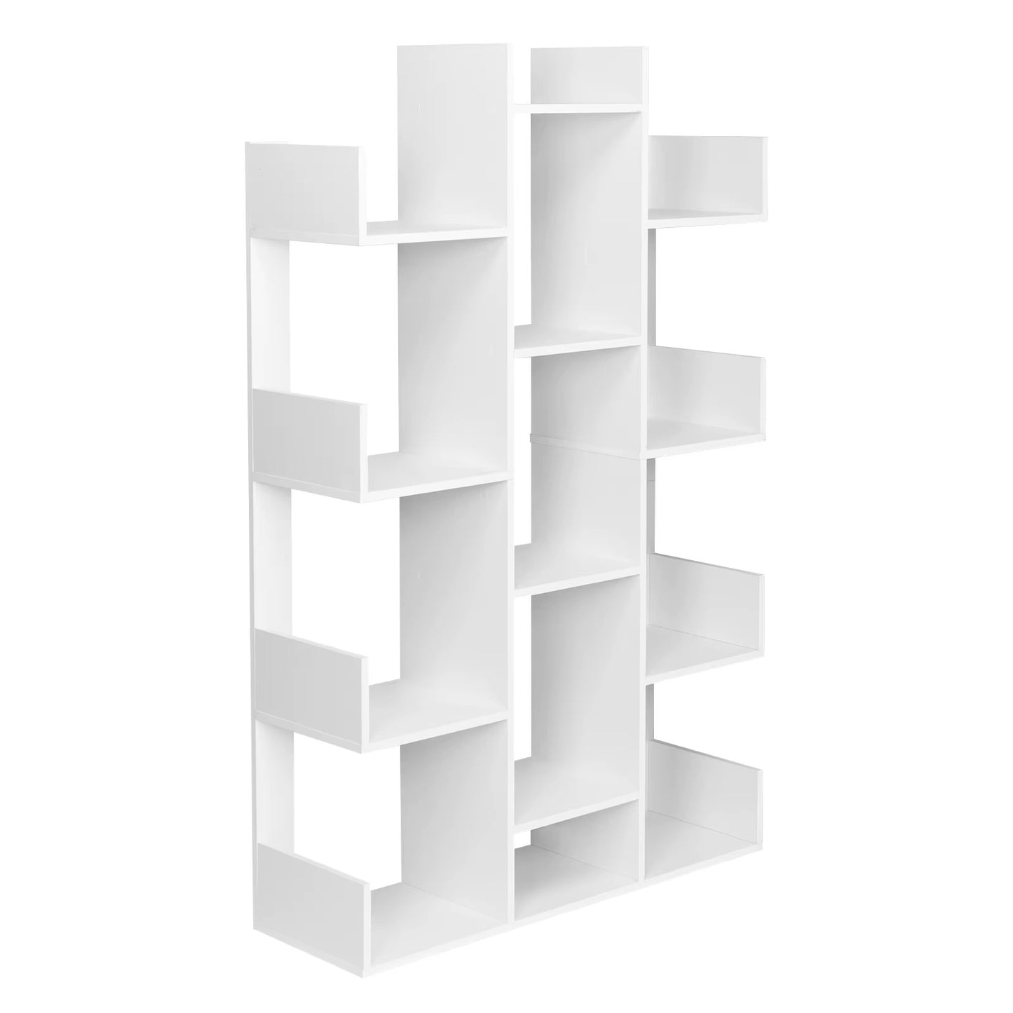 Modern Large 13-Shelf Bookcase Masterpiece