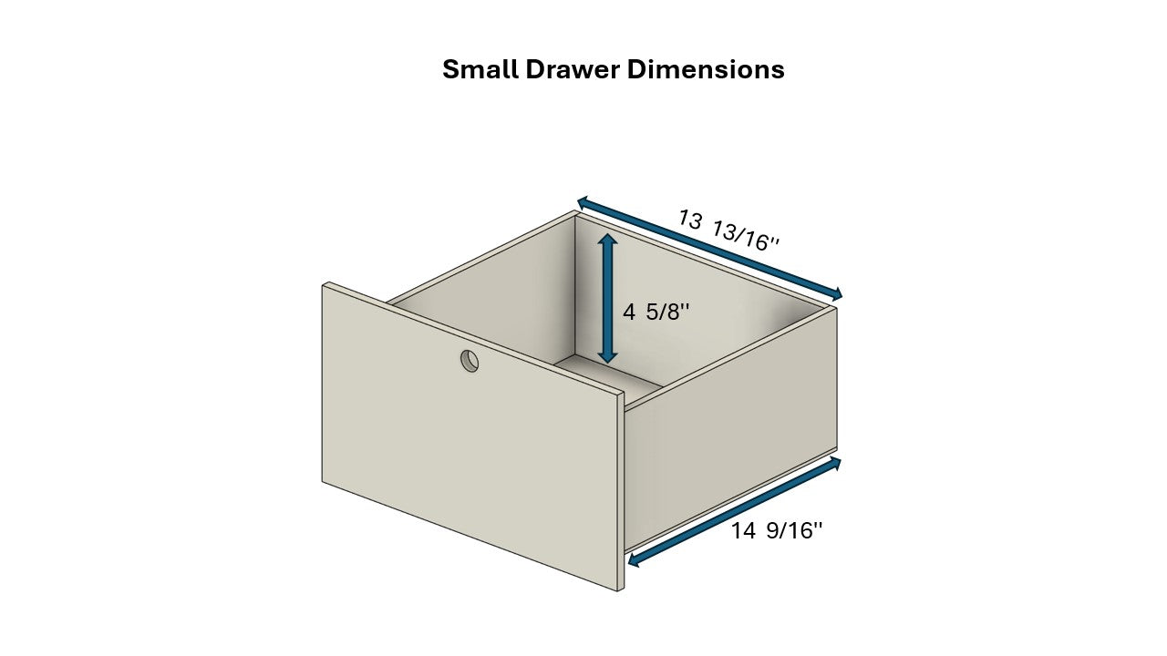 7-Chest Of Drawers With Side Door and 4 Shelves